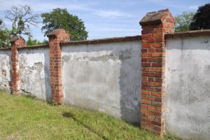 mur de clôture